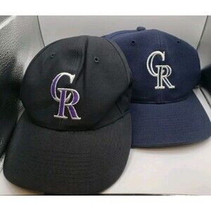 2 Colorado Rockies Snapback Hats